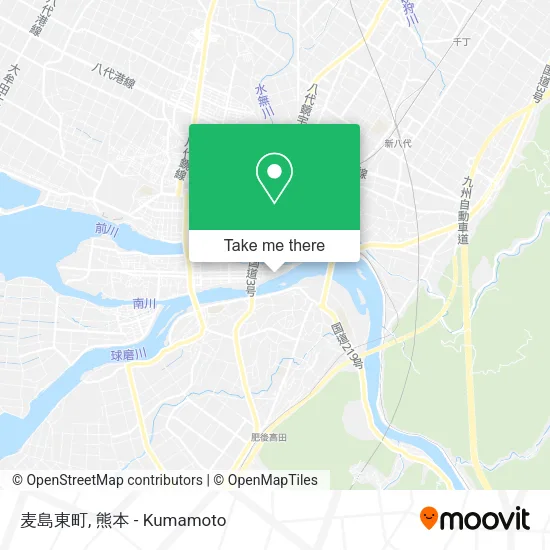 麦島東町 map