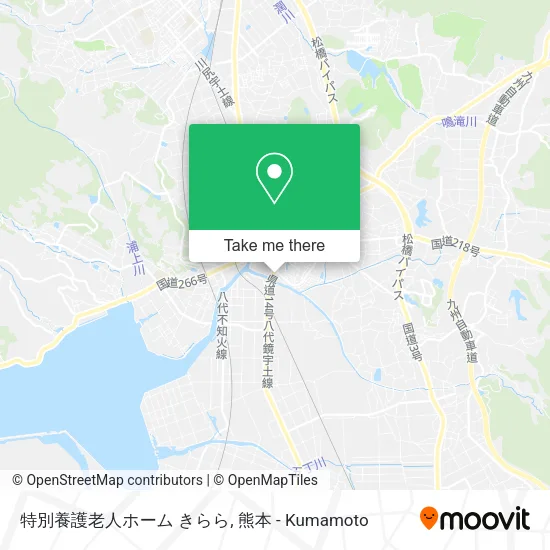 Special Nursing Home Kirara map
