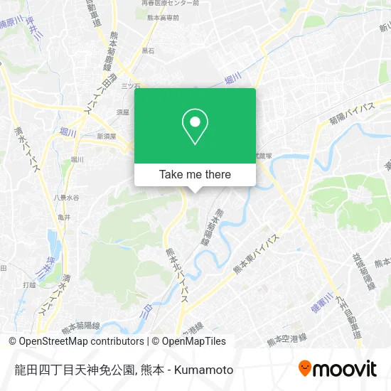 龍田四丁目天神免公園 map