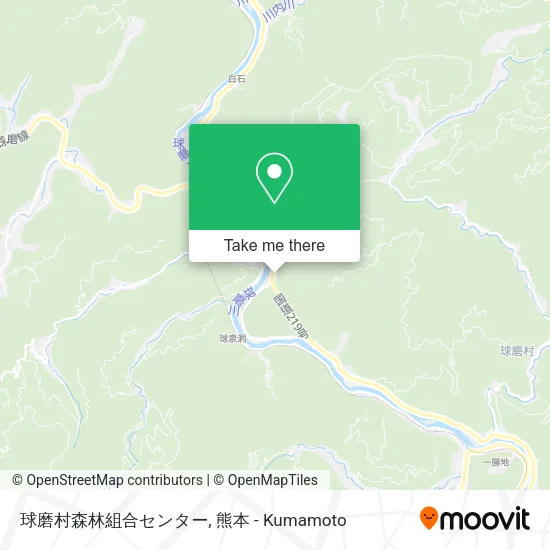 球磨村森林組合センター map