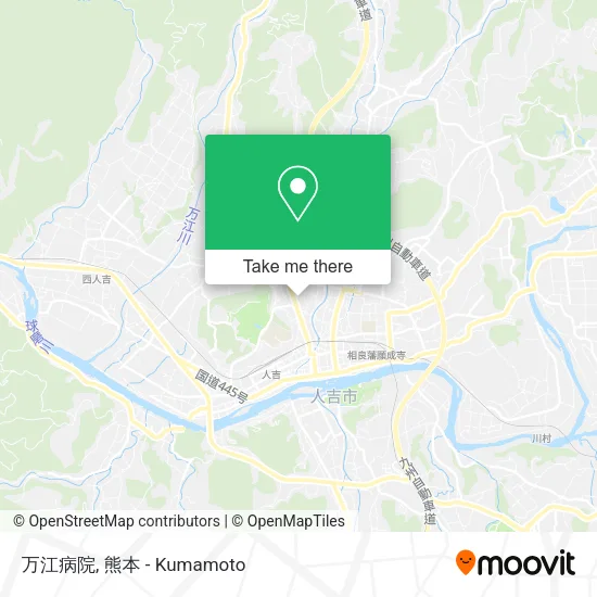 万江病院 map