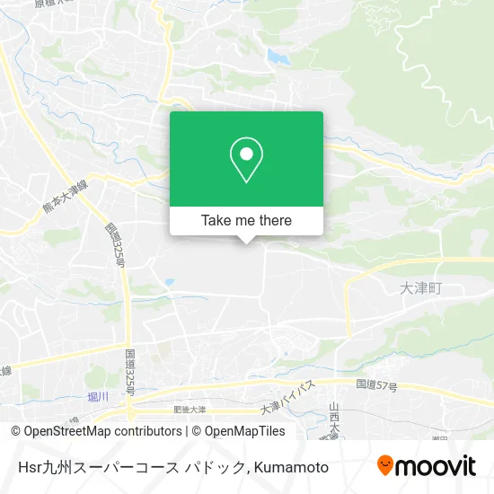 Hsr九州スーパーコース パドック map