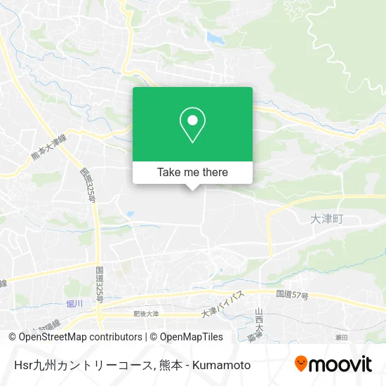 Hsr九州カントリーコース map