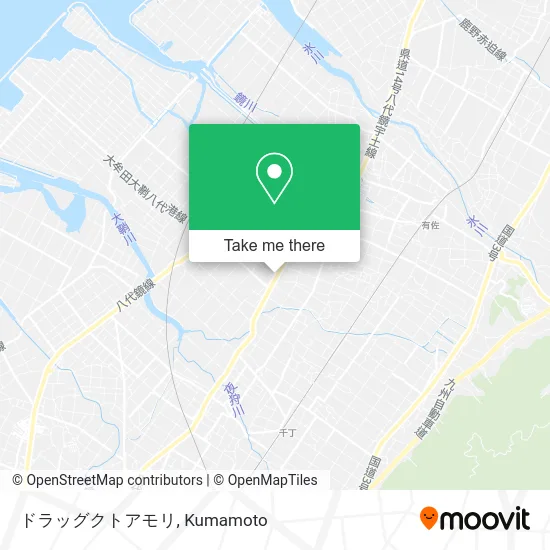 Drug Kutoa Mori map