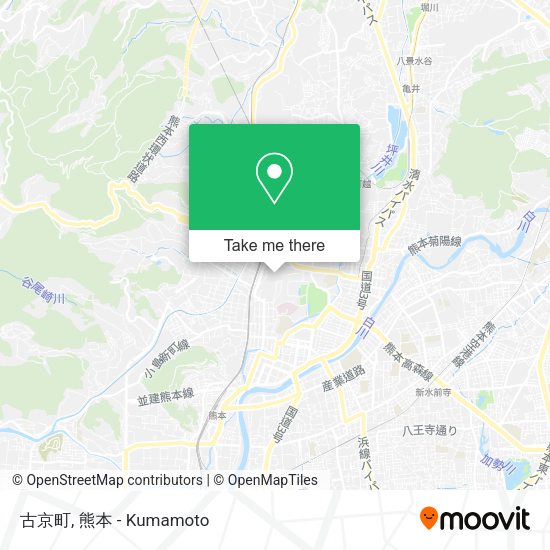 古京町 map