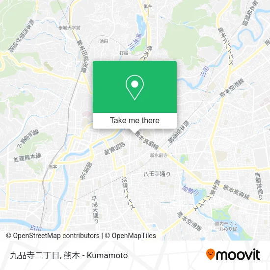 九品寺二丁目 map