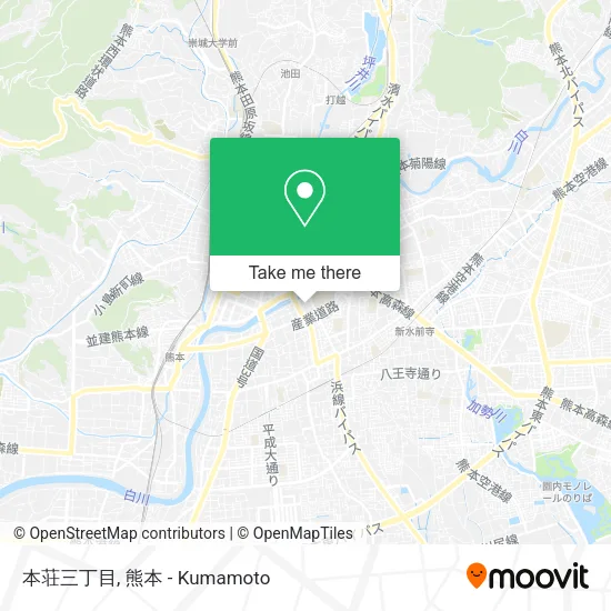 本荘三丁目 map