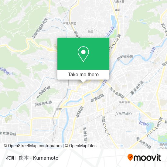 桜町 map