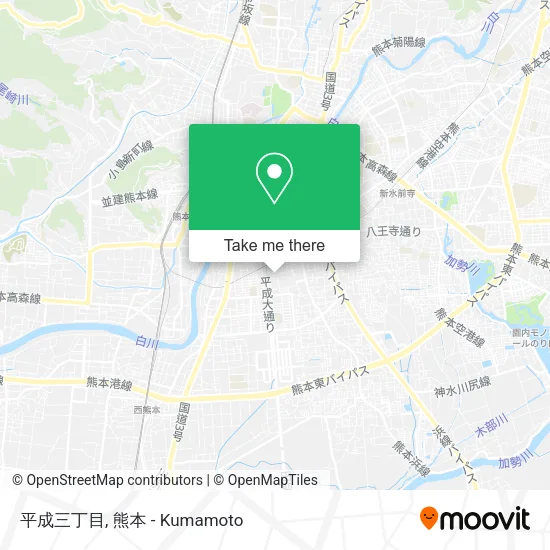 平成三丁目 map