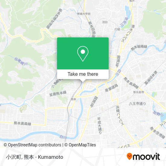 小沢町 map