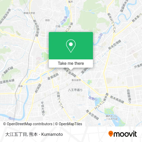 大江五丁目 map