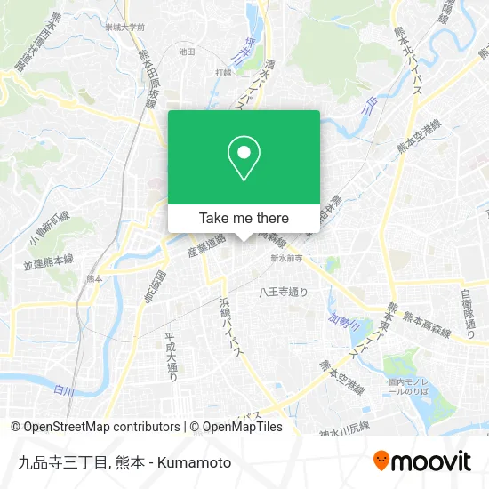 九品寺三丁目 map