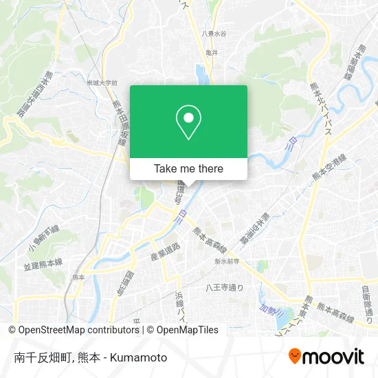 南千反畑町 map