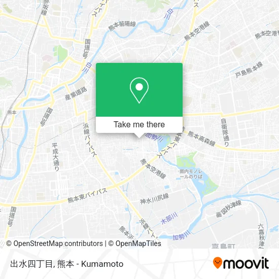 出水四丁目 map