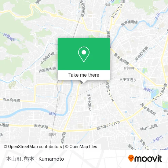 本山町 map
