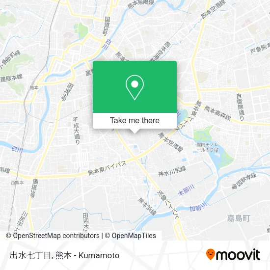 出水七丁目 map