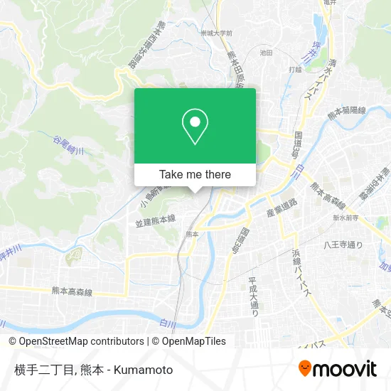 横手二丁目 map