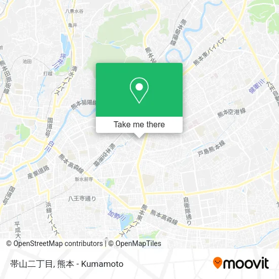 帯山二丁目 map