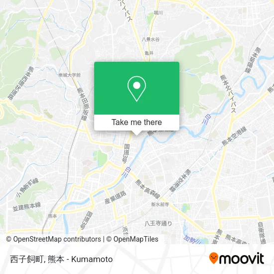 西子飼町 map