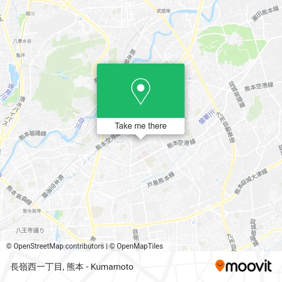 長嶺西一丁目 map
