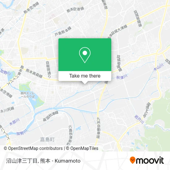 沼山津三丁目 map