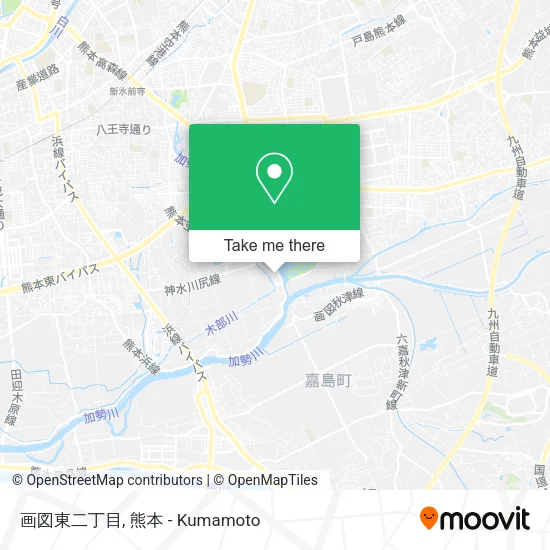 画図東二丁目 map