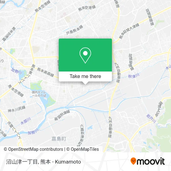 沼山津一丁目 map