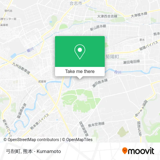 弓削町 map