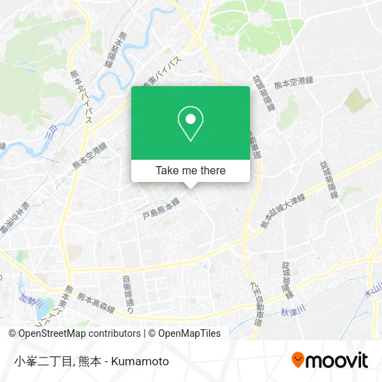 小峯二丁目 map