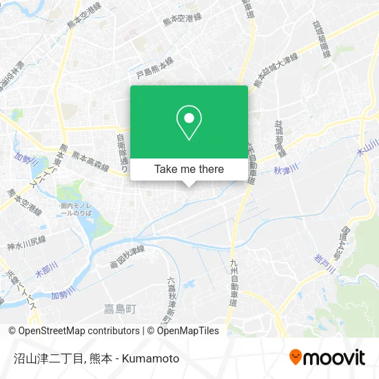 沼山津二丁目 map