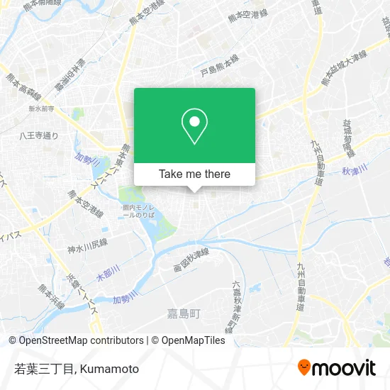 Wakaba Third District map