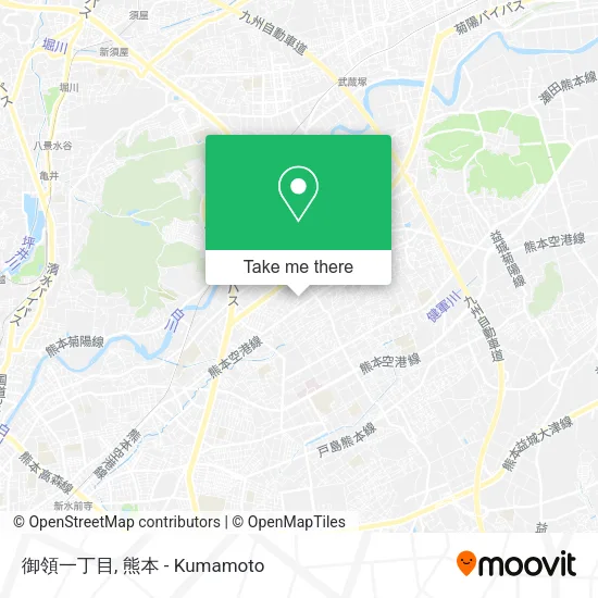 御領一丁目 map