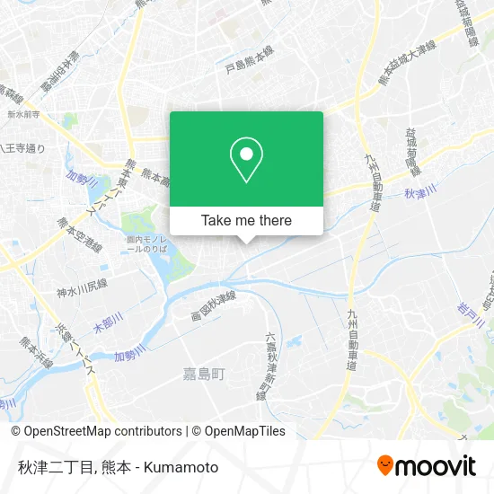 秋津二丁目 map