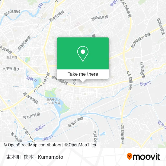 東本町 map