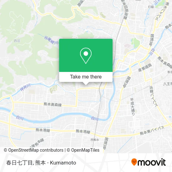 春日七丁目 map