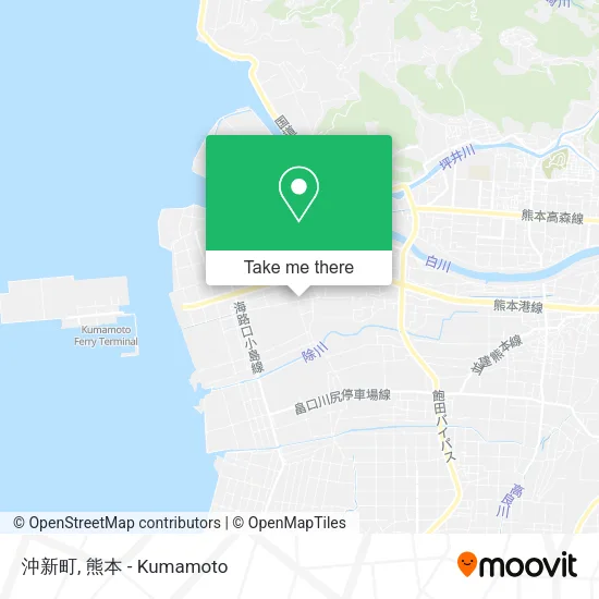 沖新町 map