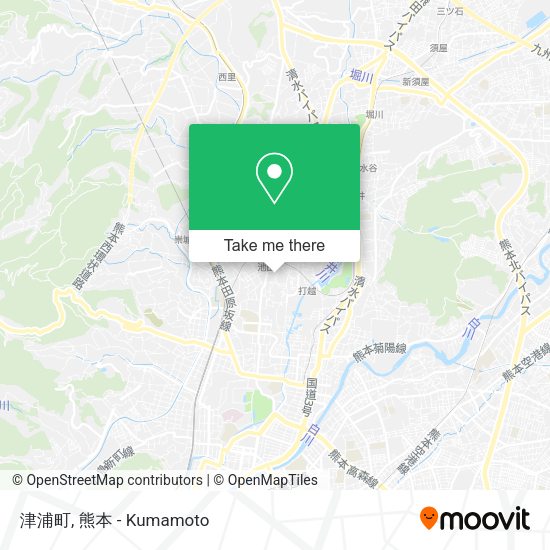 津浦町 map