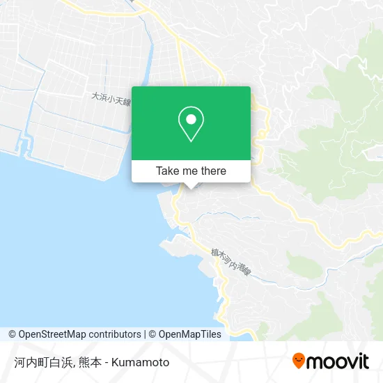 河内町白浜 map