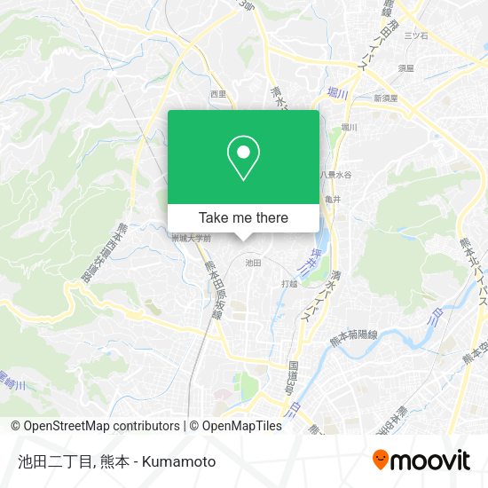池田二丁目 map