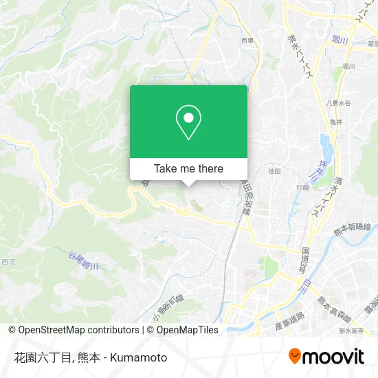 花園六丁目 map