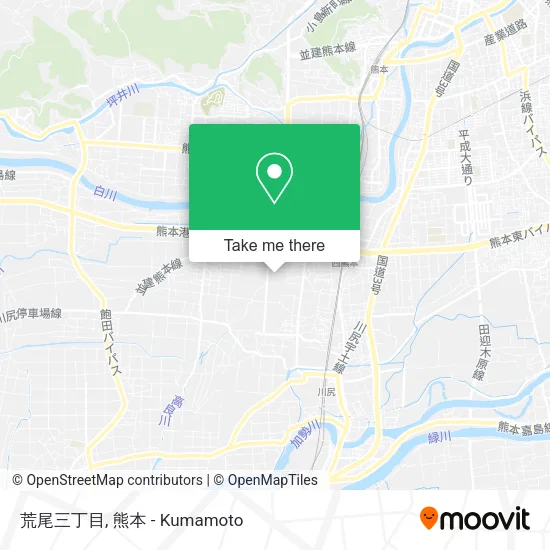 荒尾三丁目 map