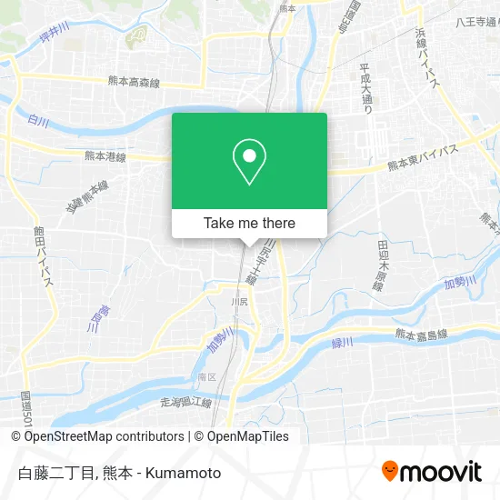 白藤二丁目 map
