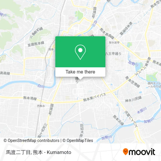 馬渡二丁目 map