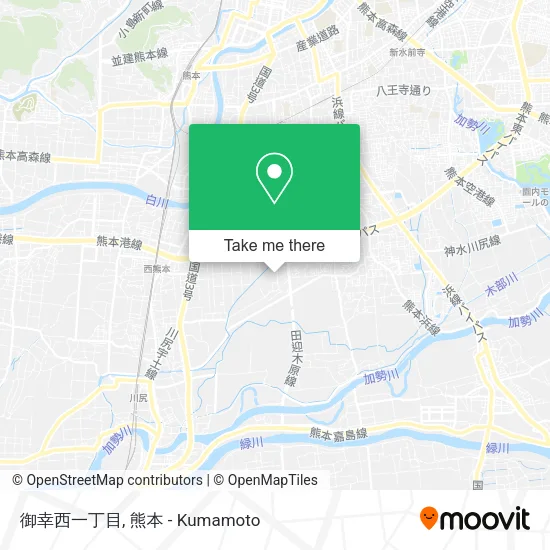 御幸西一丁目 map