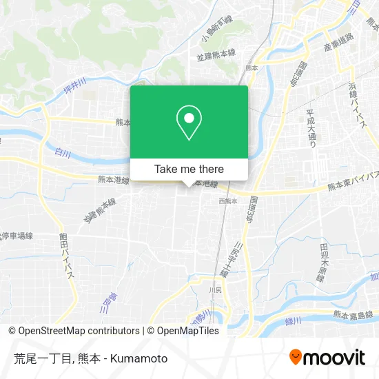 荒尾一丁目 map