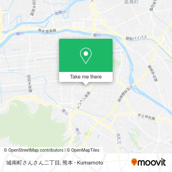 城南町さんさん二丁目 map