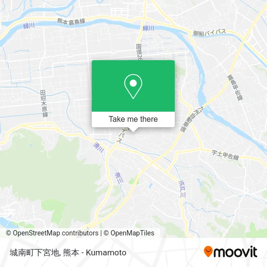 城南町下宮地 map