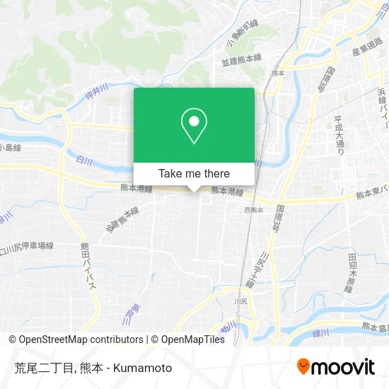 荒尾二丁目 map