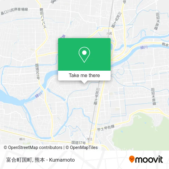 富合町国町 map