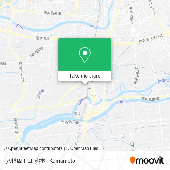 八幡四丁目 map